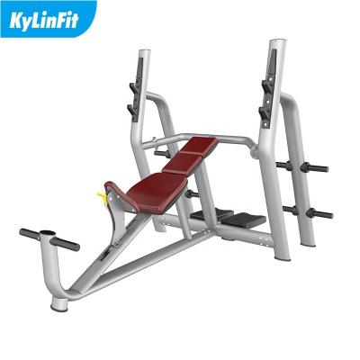 China Kylinfit Durable Commercial Slope And Drop Commercial Weight Bench for sale