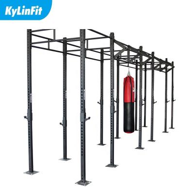 China Indoor Steel Gym Equipment Power Cage Fitness Rack Set Rig for sale