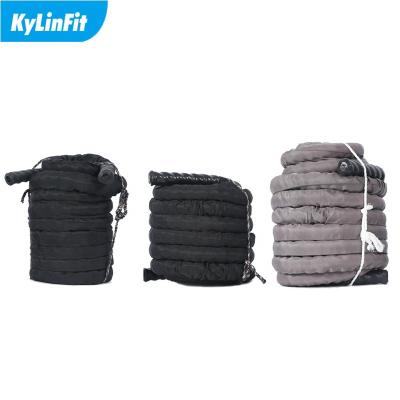 China Fit Body Kylinfit High Quality Gym Power Training Wrestling Sport Exercises Fitness Battle Bungee Rope for sale