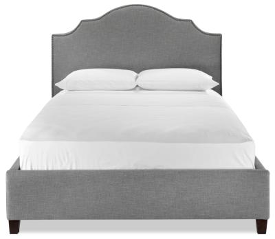 China Queen Convertible Upholstered Leather Bed Frame for sale