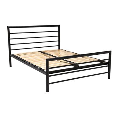 China Cheap Modern Luxury Metal Bed Frames Double Size Bed Design For Bedroom for sale