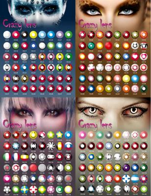 China Halloween Eye Contact Lenses Nits Color Contact Lenses Eyes Glass Anime Cosmetic Cosplay Makeup Contacts Halloween Eye Contactor Wholesale for sale