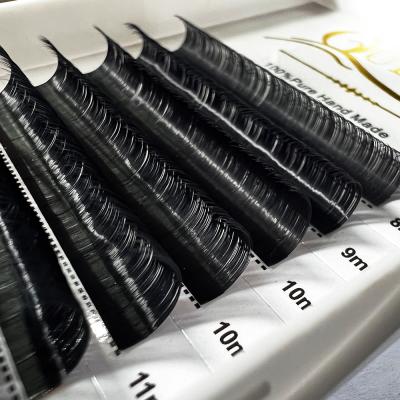 China Quewel Natural Eyelash Extension Trays Lash Extension Strip Lash Handmade Lash Extensions for sale