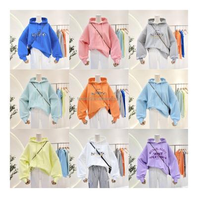 China Custom Women's Pink Custom Women's Girl's Hoodie Wholesale Autumn Wholesale Anti-Wrinkle Gym Sweatshirt Street Hoodie for sale