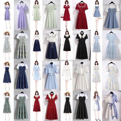 China Spring Anti-Static Summer Dress Fashion Long Dress Plus Size Cheap Women's Short Sleeve Dress for sale