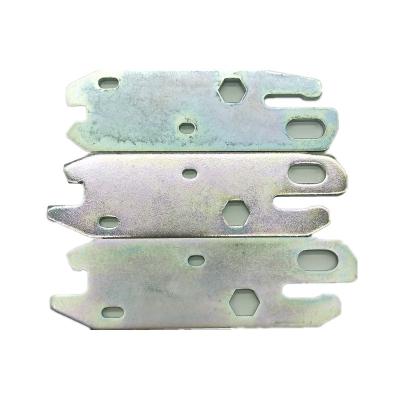 China 45 Custom Metal Plate Steel Aluminum Sheet Metal Hot Stamping Parts for sale