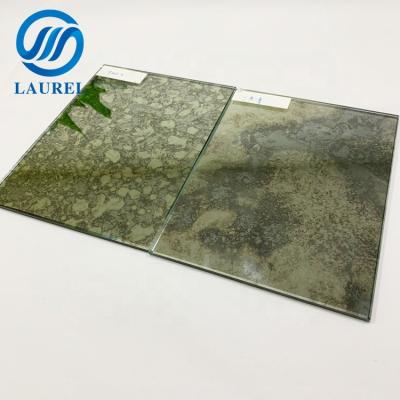 China KTV 3-8mm Antique Mirror Glass Sheet For Decoration for sale