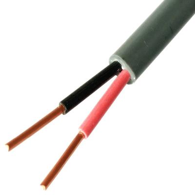 China Electrical Household Appliances 2 Core Copper Cable 1.5mm PVC Insulated Electrical Wire Cable for sale