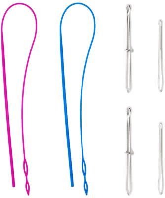 China Home Easy Cord Needle Threader Flexible Cord Replacement Craft Tools for Jackets Swim Trunks Trousers Sweatpants for sale