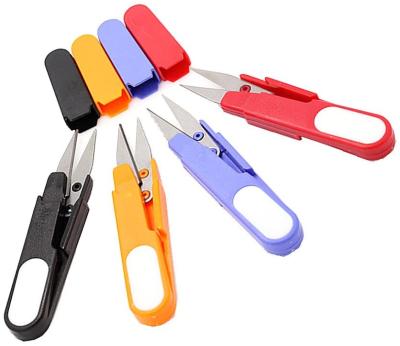 China Dressing 4pcs Universal Portable Cutting Scissors Cutter Shear DIY Cover Device U-Type Projects (4 Colors) for sale