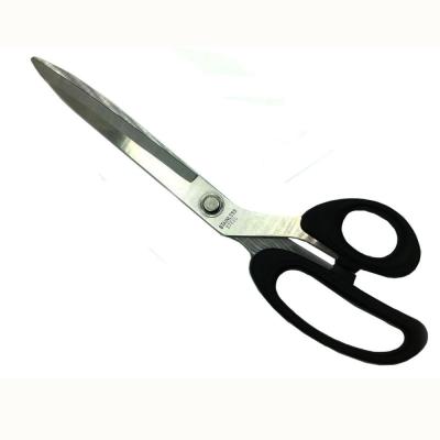 China Sharpness Premium Tailor Scissors Heavy Duty Universal Titanium Coating Forged Stainless Steel Fabric Leather Sewing Trimming Cutter for sale