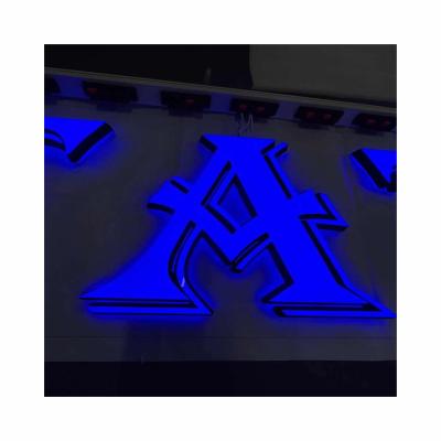 China Custom Acrylic Buildings Mini LED Letters Signs Channel Channel 3D LED Acrylic Letter Sign for sale