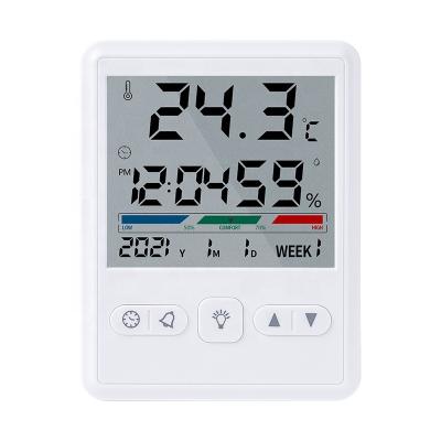 China Temperature and humidity meters AMAZON high-precision digital display Electronic Indoor Temperature and humidity meter Temperature hygrometer for baby room for sale