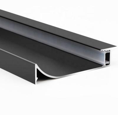 China Modern Low Price High Quality Floor Led Skirting Board Waterproof Aluminum for sale