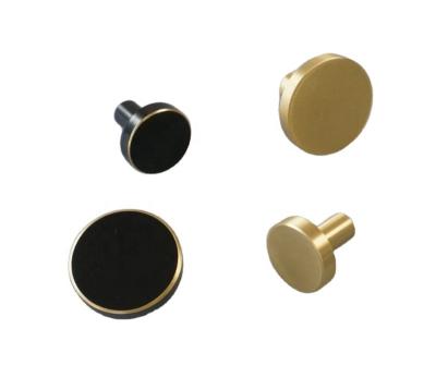 China High Quality Modern Low Price Wardrobe Dresser Drawer Cabinet Handle Knobs Solid Brass Gold Black for sale