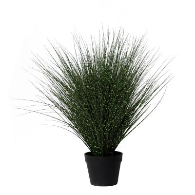 China Modern hot sale tubular grass bonsai onion artificial grass with wheat spray bonsai for sale