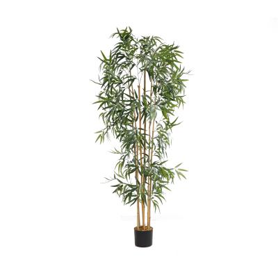 China Modern Artificial Green Plants Artificial Bamboo Tree For Home Accessories Decor Home Pieces for sale