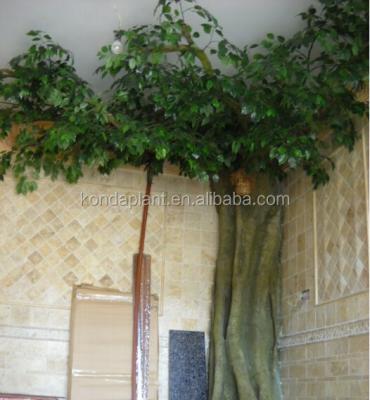 China Outdoor Indoor Decoration Artificial Ficus Tree For Sale Outdoor Large Artificial Trees Ornamental Trees for sale