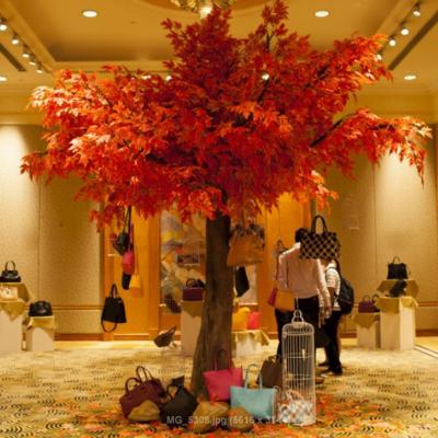 China Romantic and poetic artificial Japanese tree decoration tree artificial maple tree wedding the artificial red maple for sale