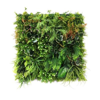 China Environment-frendly Indoor Decorative Artificial Outdoor Panel Plants Fence Brick Wall Panels Artificial Green Wall for sale