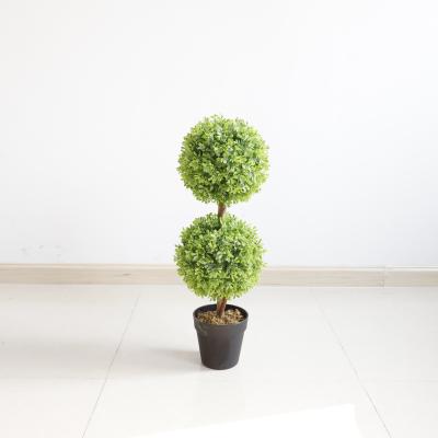 China wholesale modern in running artificial boxwood hedge/boxwood topiary grass for sale