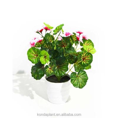 China Garden decortaion artificial green orchid leaves real touch plants for flower collocation garden bonsai decor for sale