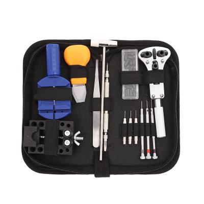 China Mechanical Watch Watch Repair Tool Kit Open Back Cover To Replace Battery Watch Strap Adjuster for sale