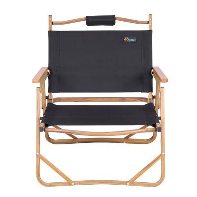 China Oeytree Easy-carry Portable Chairs for Adults Foldable Chair Outdoor Wooden Camp Chairs for Adults for sale