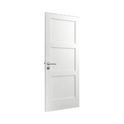 China Good Quality Factory Price Modern 3 Panel Shaker Door Wooden Door Slab For House for sale