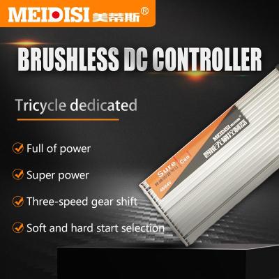 China Aluminum Reasonable Price 84V/1000W 18Tubes Brushless DC Motor Controller for sale