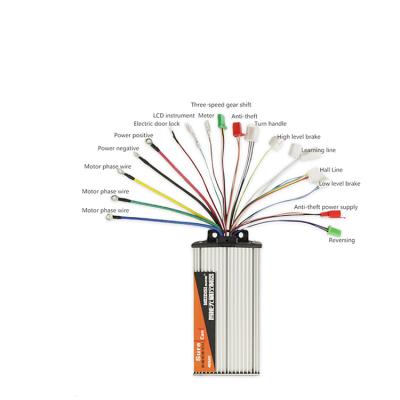 China 84V/800W 15Tubes Aluminum Electric Wheel Controller DC Motor and Controller Scooter Motor Controller for sale