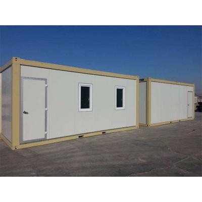 China 20Ft Detachable Container House Flat Pack Container House Camping Modern Prefab House for sale