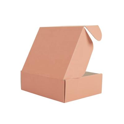 China Recycled Materials Custom Printed Corrugated Cardboard Packaging Box Underwear Packaging Box for sale