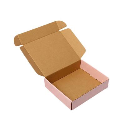 China Recycled Materials Corrugated Cardboard Shipping Custom Mailer Printed Groove E-Commerce Packaging Box for sale