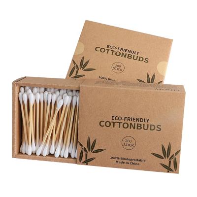 China Handmade Eco-Friendly Cotton Buds Kraft Paper Box Cosmetic Paper Boxes For Packaging for sale