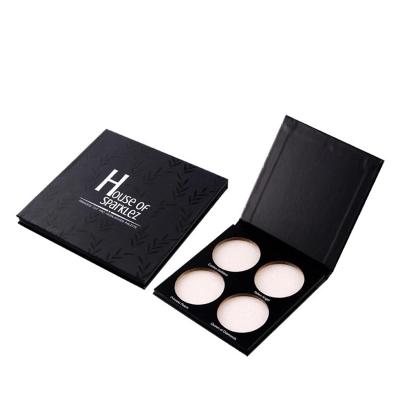 China Makeup Eyeshadow Palette Factory Supplier Private Label Eyeshadow Box Paper Makeup Eyeshadow Cosmetic Packaging Palette for sale