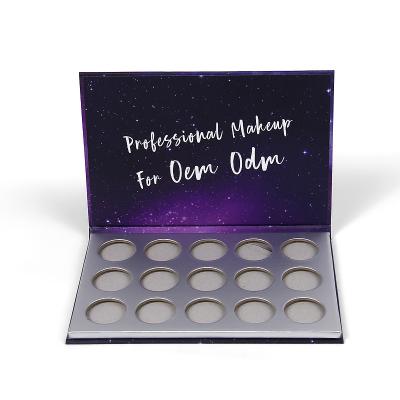 China Makeup Eyeshadow Palette Private Label Eyeshadow Palette Box Makeup Eyeshadow Paper Cosmetic Packaging Palette for sale