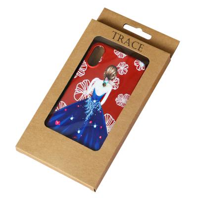 China Custom Phone Case Packaging Box Cardboard Cell Phone Case Packing Packaging Box for sale