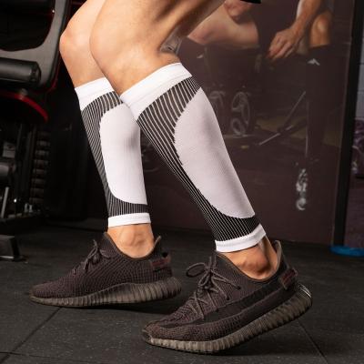 China Free Sample Sports Breathable Compression Sleeve Knitting Outdoor Running Socks Exercise Leg Sleeves for sale