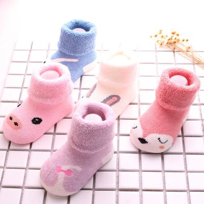 China Winter Antibacterial Wholesale Animal Main Patterns Cute Factory Children Cartoon Socks Cute Socks for sale