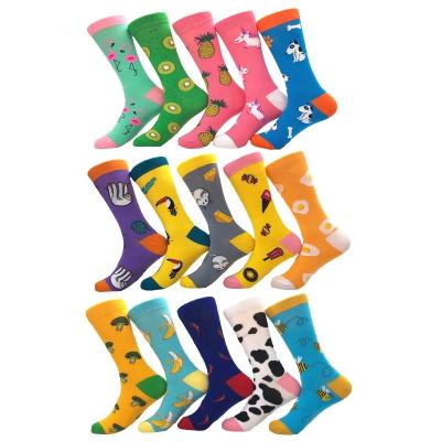 China Antibacterial Soft Socks Eco - Friendly Funny Mens Fashion Custom Logo for sale