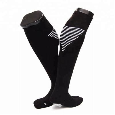 China Antibacterial sports half cushion above the calf Logo Sport Socks made to order for sale