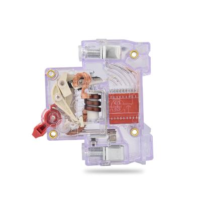 China Dz47-63 (c45n) 1pole Mcb 4 Ka Miniature Circuit Breaker 20KA for sale