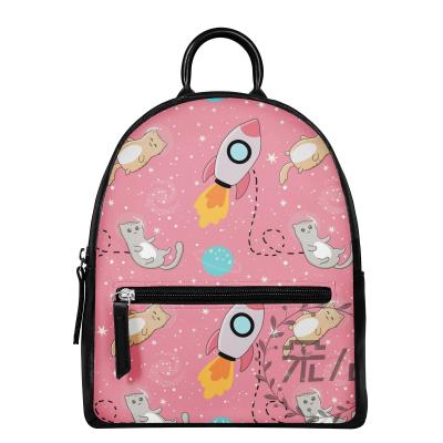 China High quality new cartoon cute children backpack school bag kindergarten boy girl sky starry school bag for sale