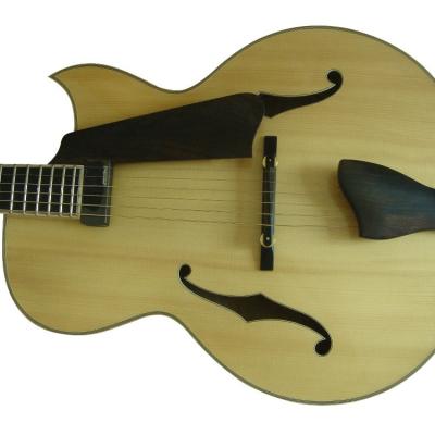 China Yunzhi 18inch Solid Handmade Archtop Florentine Jazz Cutaway Guitar for sale