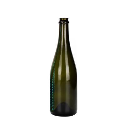 China Factory Direct Sales 750ml Glass Bottle 75cl Empty Sparkling Wine Bottles 750ml Champagne Bottle Beverage Factory Direct Sales for sale