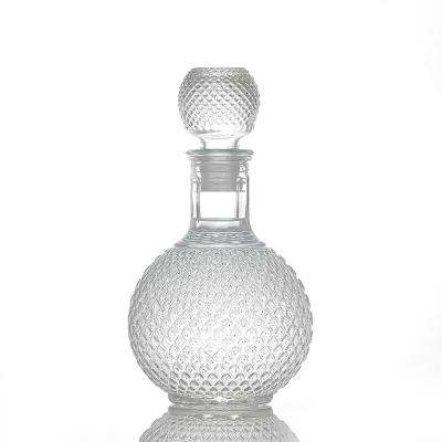 China Beverage Economic 250m 500ml 1000ml Custom Design Decanters Whiskey Glass Whiskey Decanter Set for sale