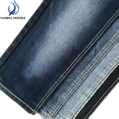 China Anti-static 2081 twill 2/1 cotton polyester spandex stretch denim viscous fabric for jeans with competitive price for sale