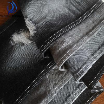 China 2419 good quality 100% cotton 13oz spandex non static denim fabric for men and women jeans for sale