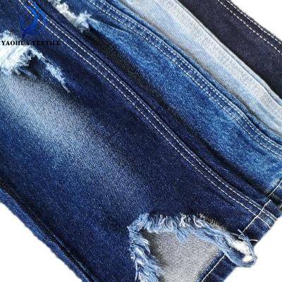 China Special Process CK970 Shrink-Resistant Wrinkled Authentic Cotton Stretch Comfort Denim Fabric for sale